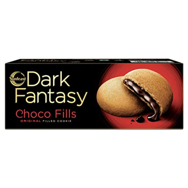 Sunfeast Dark Fantasy Choco Fills Cookies : 75 gms